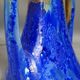 Vase in flamed & iridescent sandstone by G. Méténier