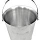 1960s Guy Degrenne Ice Bucket with Handle 18/10 Stainless Steel