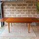 Scandinavian teak table with extensions, 1960s/70s.