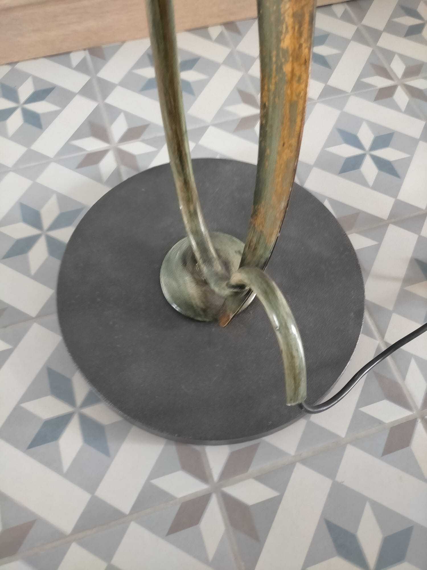 Floor lamp Masca Italy may flower designer Massimo Sacconi
