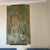Tres grand tableau Art Deco