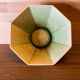 Beautiful emerald green salad bowl in Charolles faince