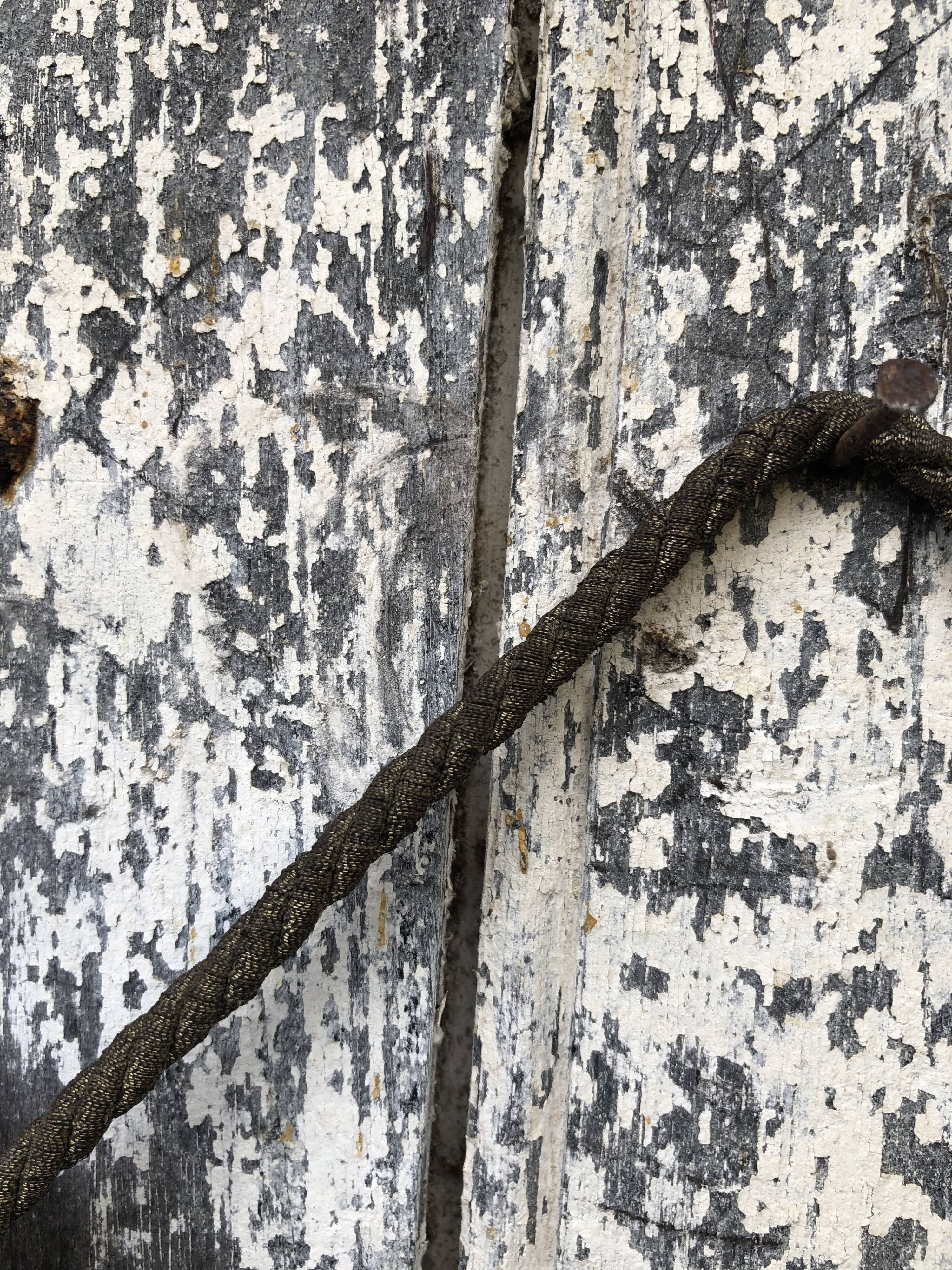 Hexagonal art deco mirror, 100x50 cm