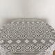 Vintage rectangular crochet tablecloth