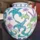 Hand-painted vase