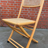 Chaise pliante en bois