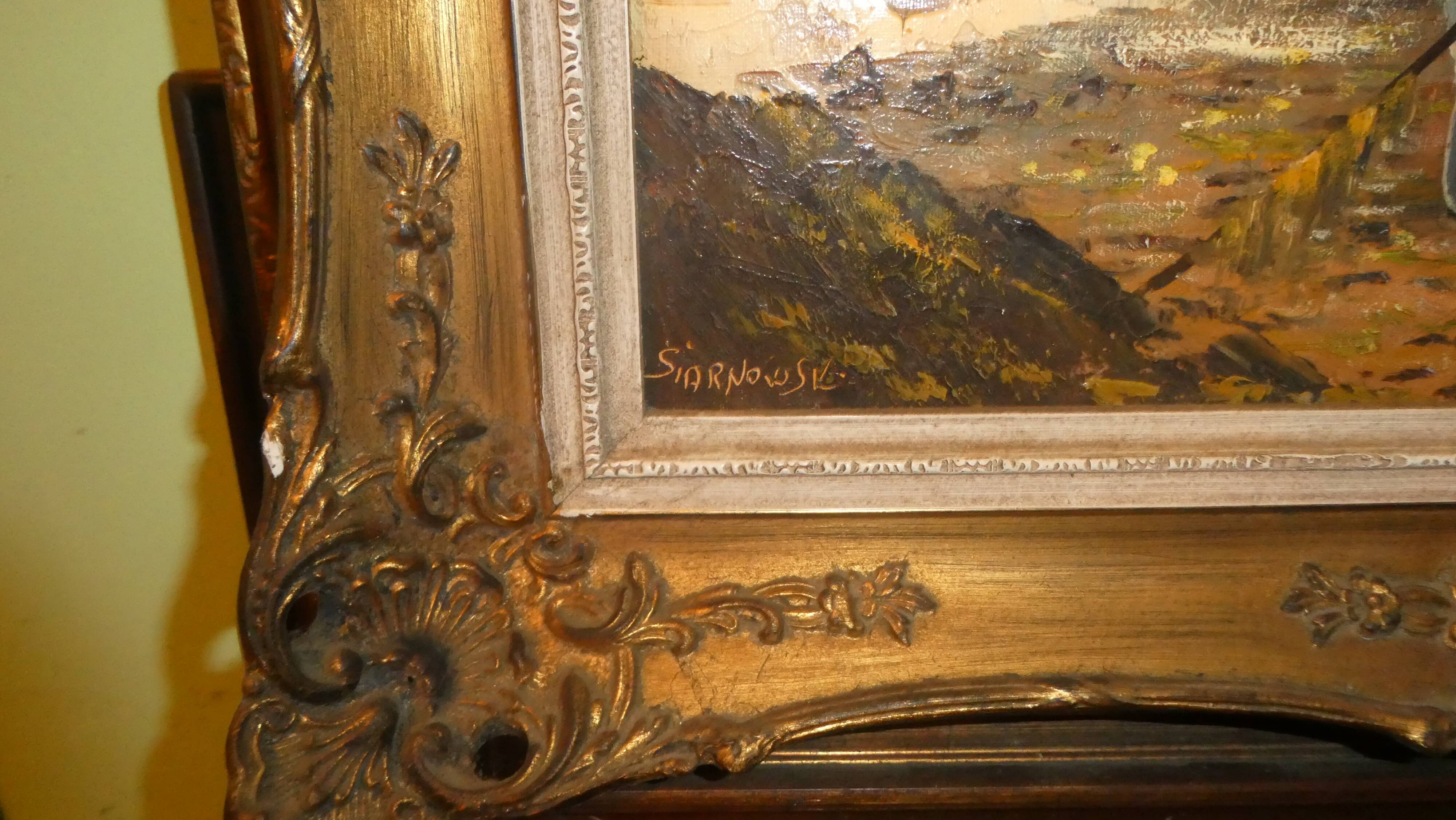 Painting signed Siarnowski