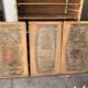 Old furniture by trade bakery bread trolley cabinet iron and wood