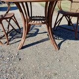 Salon de Jardin en Rotin