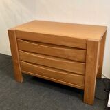 Chest of drawers in elm,1970