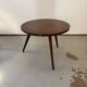 Elm burl coffee table