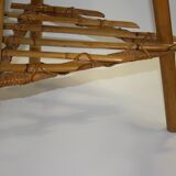 Vinatge rattan side table