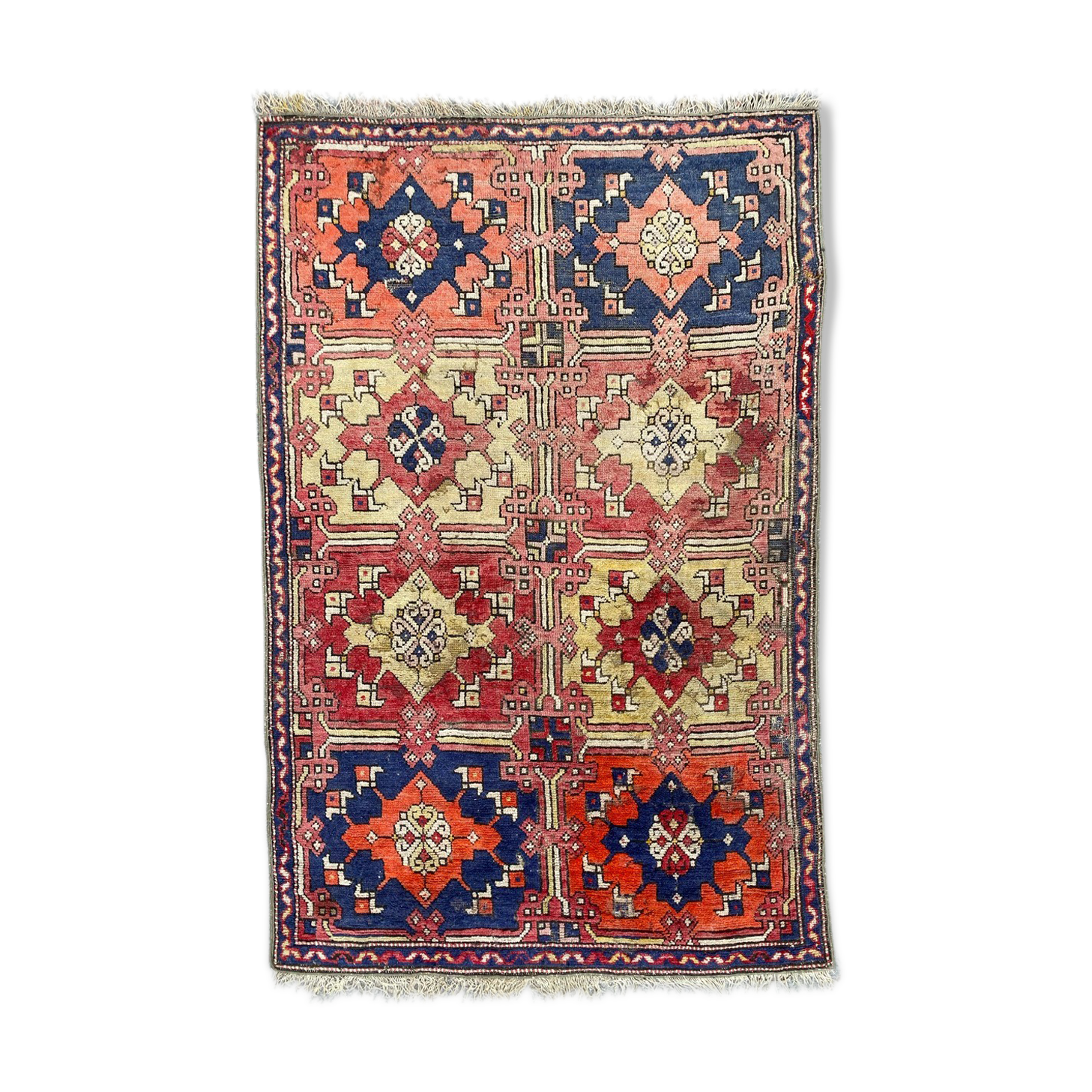 Ancient Turkish carpet Smyrne 130x197 cm
