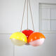 Set of 3 Space Age Pendant Lamps