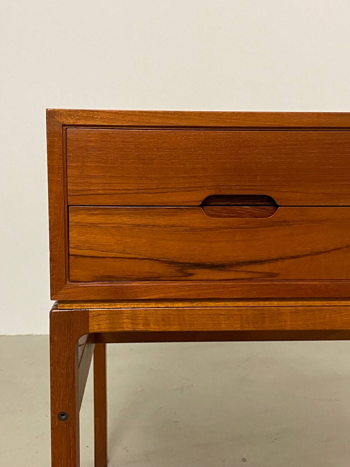 Danish Teak Desk by Arne Wahl Iversen 1950s