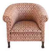 Fauteuil club 1930 Art déco vintage