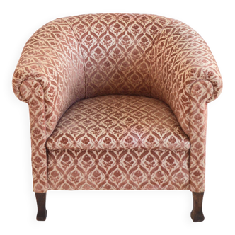 1930s Art Deco vintage club armchair