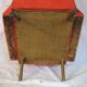 Fauteuil skaï vintage enfant