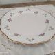 Plat rond L'Amandinoise décor floral