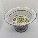 Faience fruit cup