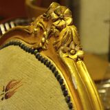 Fauteuil velours