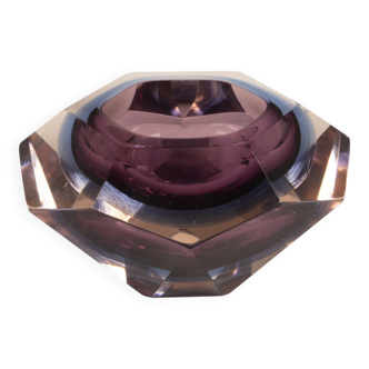 Sculptural ashtray attributed to Flavio Poli for Seguso Vetri d’Arte 1970