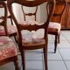 Set of 5 19th century cacahogany chairs