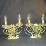 Paire de lampes Jules Leleu 1935