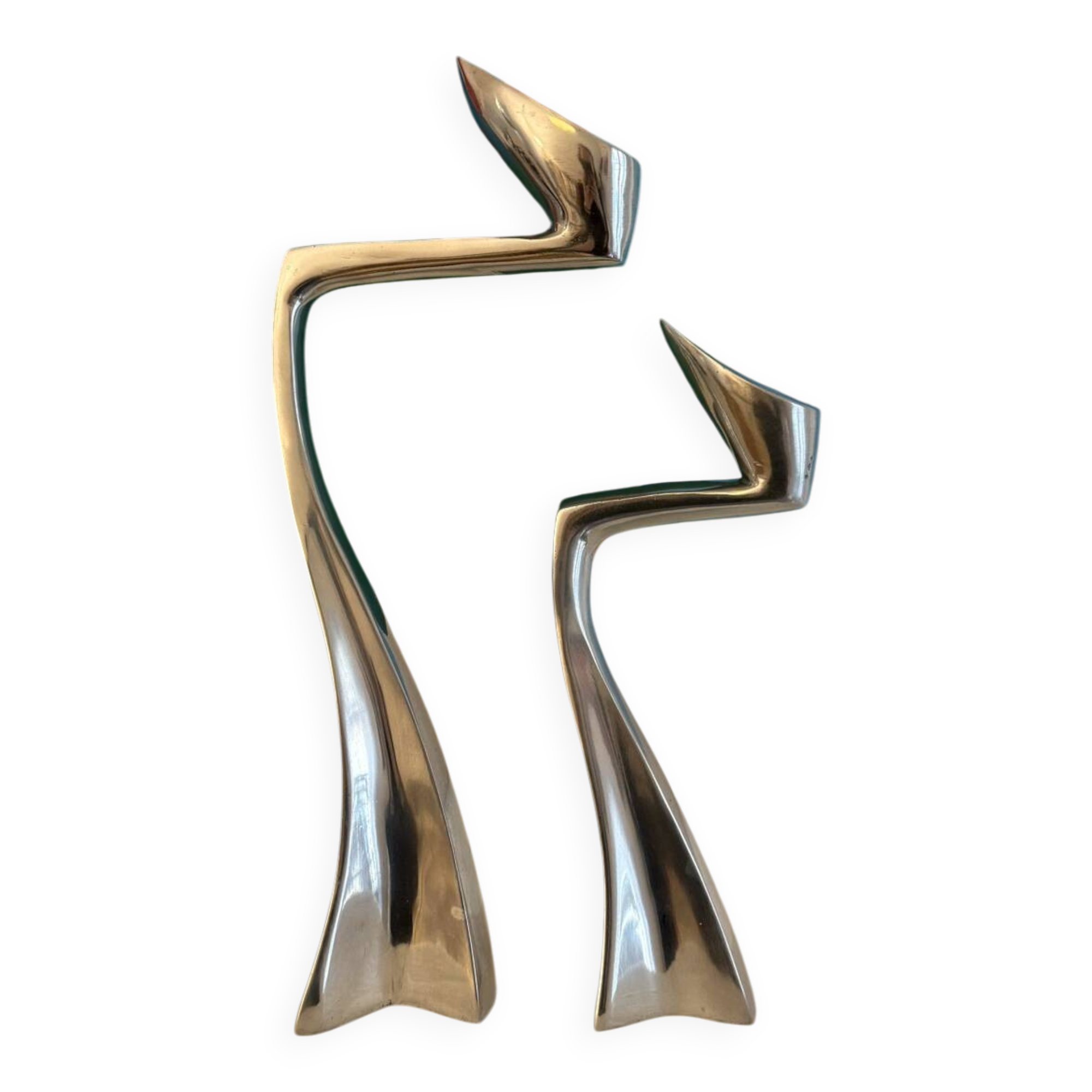 Lot de 2 bougeoirs Swann de Matthew Hilton