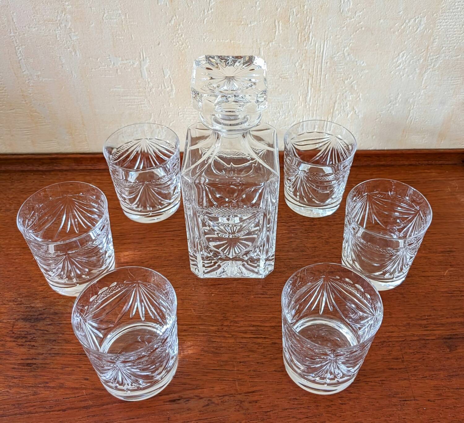 Crystal Whiskey Service