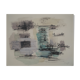 Jean rené bazaine: abstract composition - original signed lithograph