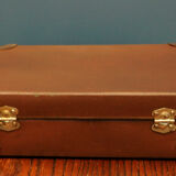 Retro suitcase 60s 70s vintage
