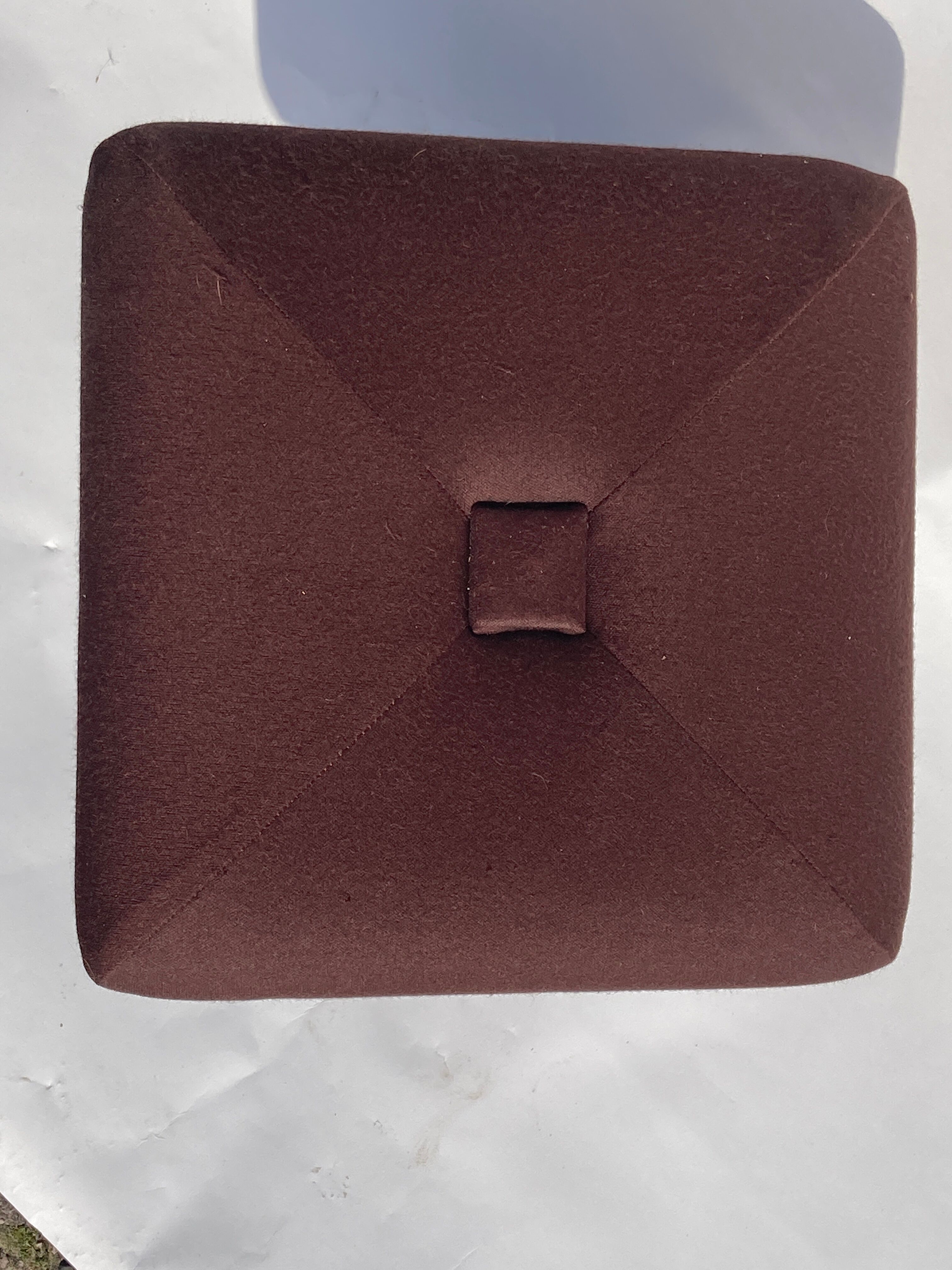 Dutch mushroom hocker pouffe 1970s