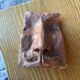 Vintage ceramic half head
