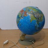 World map or terrestrial globe