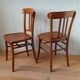 Pair of bistro chairs