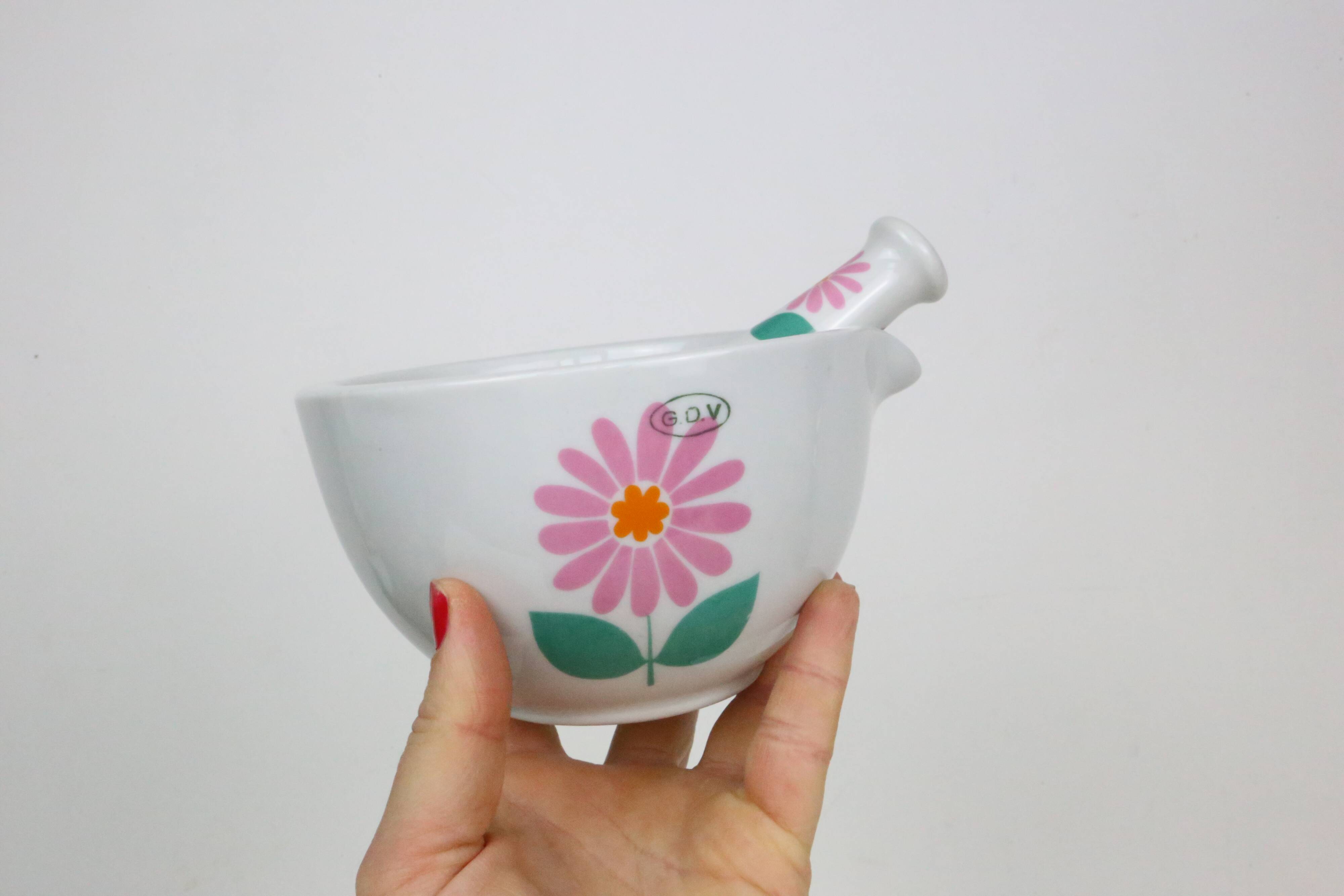 Roland Freyry porcelain mortar, 1970