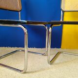 Series of 4 chairs B32, Marcel Breuer design