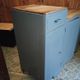 Ancienne armoire vintage art deco placard meuble dresse buffet dressoir