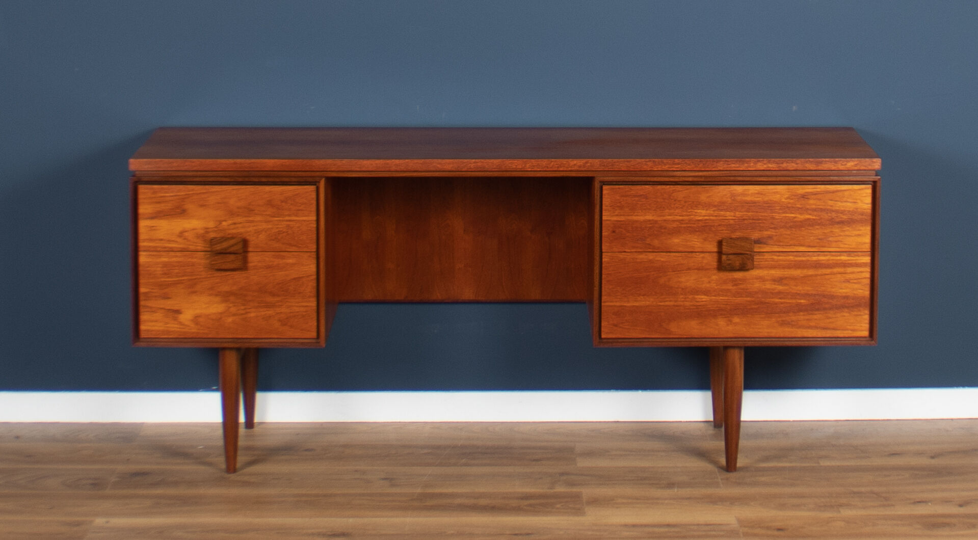 Teak desk by LB Kofod Larsen for G-plan 1960