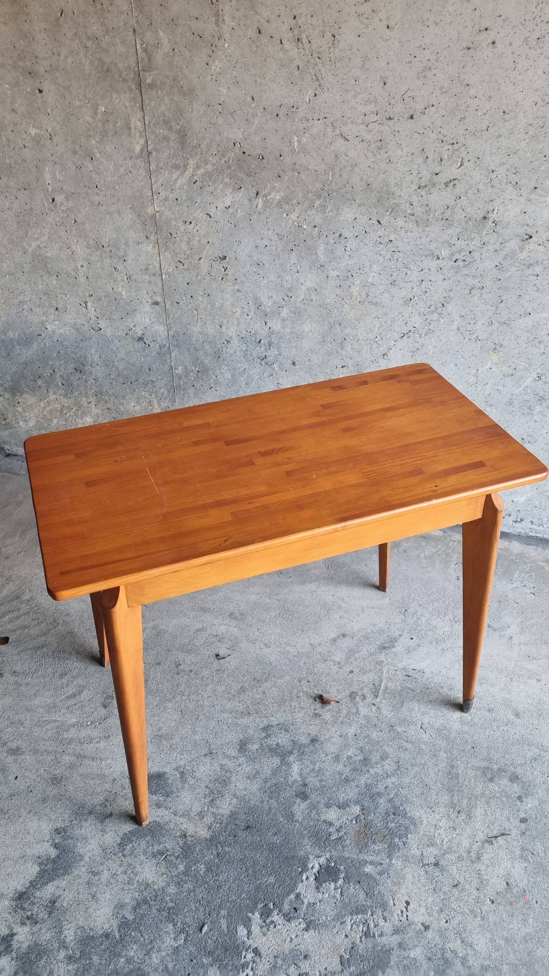 Vintage compass foot desk