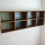 Vintage Danish Rosewood Wall Cabinets by Poul Cadovius, 1969