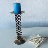 Candlestick stitch twisted candle