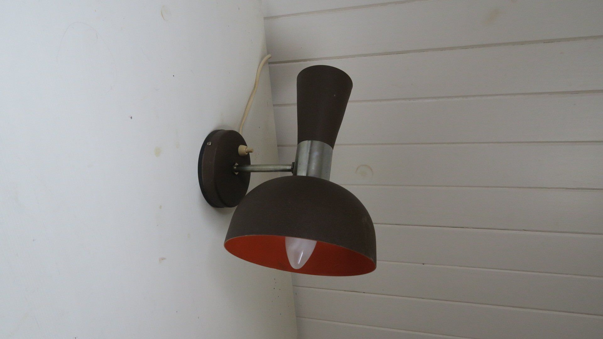 1960s diabolo wall sconce Herda