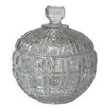 Sucrier en verre épais