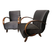 Set de 2 fauteuils par Jindrich Halabala, 1940
