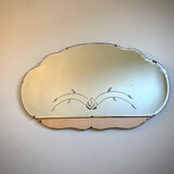 Miroir biseauté art-déco