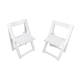 Chaises pliantes vintage
