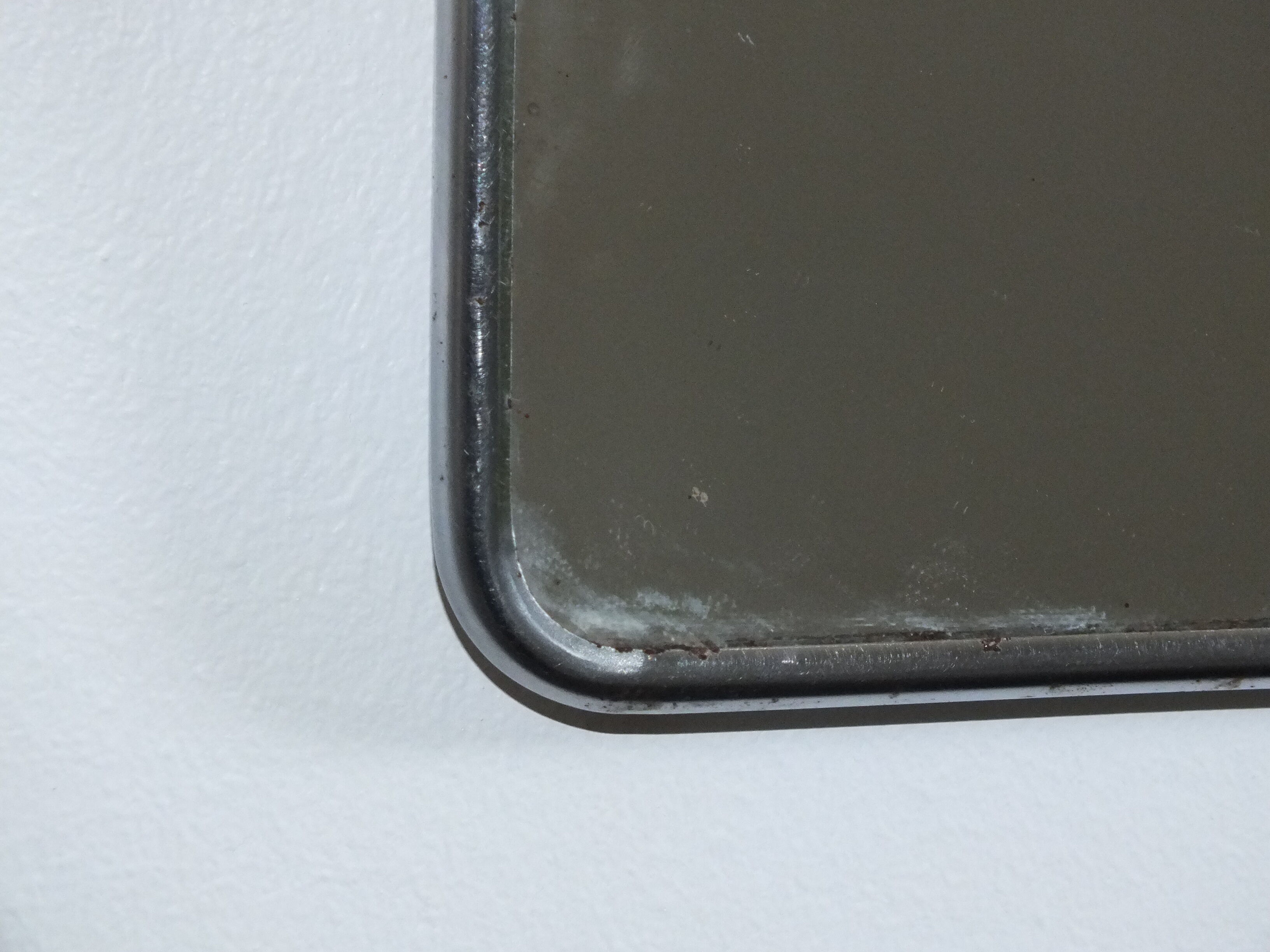 Ancien miroir de rasage des années 50 - 18x13cm