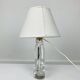 Vintage crystal lamp from the 60s